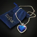 Colar Titanic Ocean Rose Original