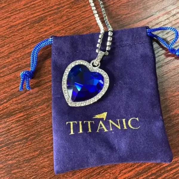 Colar Titanic Ocean Rose Original