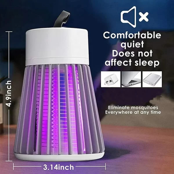 Lâmpada Mata Mosquito Luz Led Ultravioleta